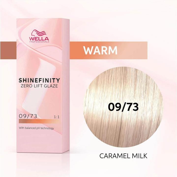 Produktbild Wella Shinefinity (09/73 - Caramel Milk)