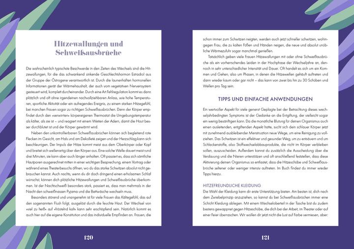 Nährwerte und Zutaten Guide durch die Wechseljahre (Deutsch, Claudia Riess, Saskia Strae von Ridder, 2023)