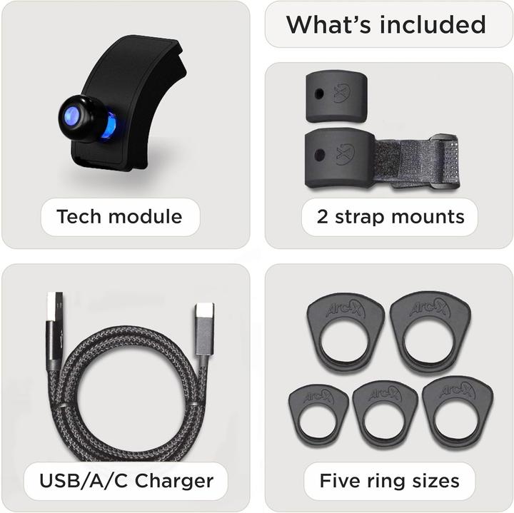 Image du produit ArcX Smart Ring noir (Noir)