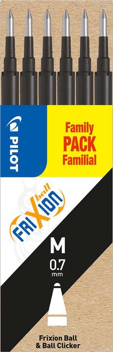 Actual product image Pilot FriXion (Black, 0.70 mm, 6 pcs.)
