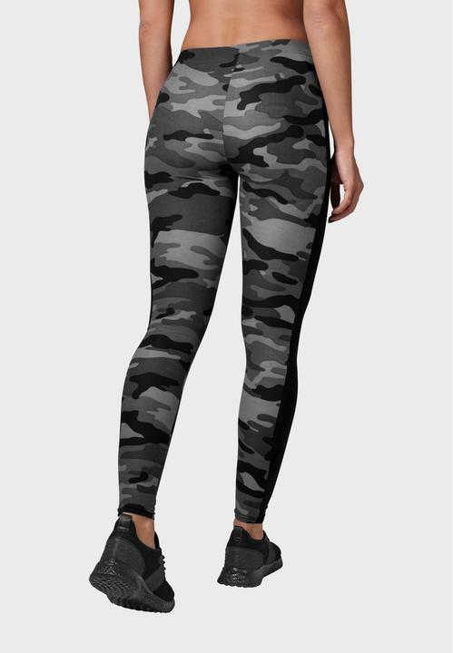 Actual product image Urban Classics Ladies Camo Stripe Leggings (XXL)