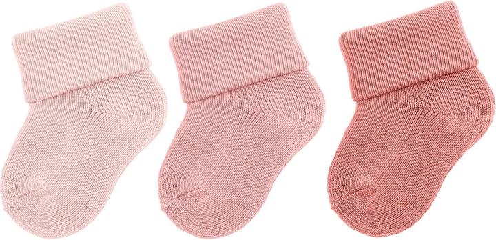 Sterntaler Socken 3er Set uni Zartrosa One Size (3er Pack, One Size)