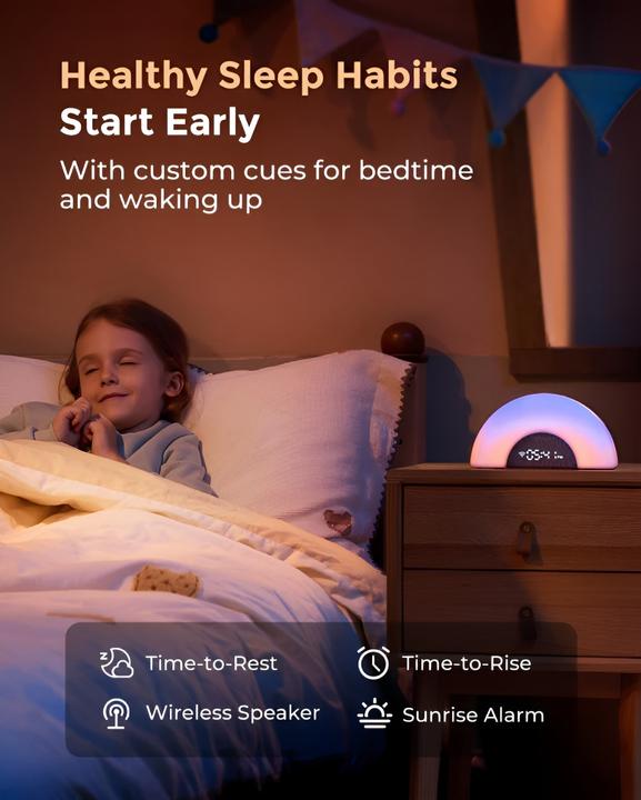 Actual product image Momcozy Rainbow White Noise Machine