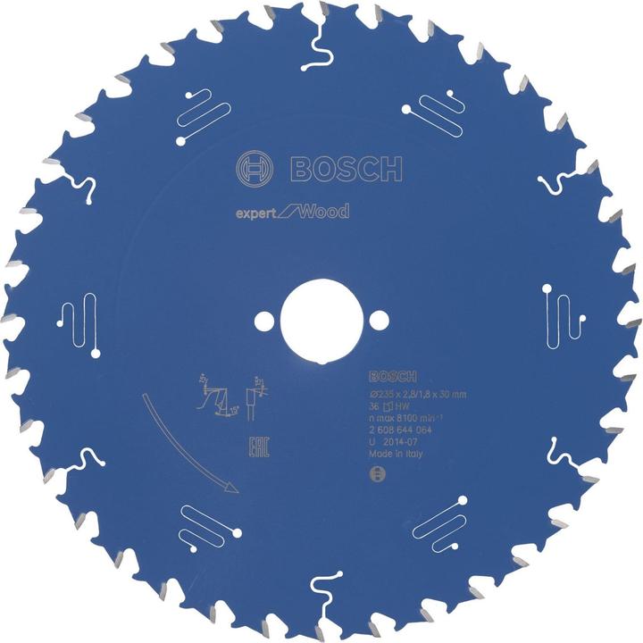 Actual product image Bosch Professional Zubehör Circular saw blade Expert for Wood