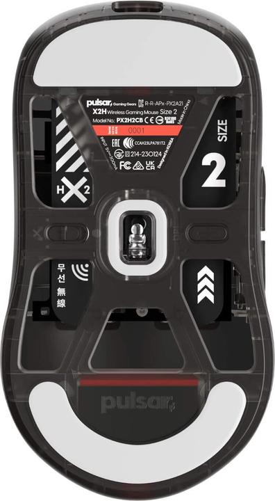 Produktbild Pulsar Gaming Gears X2H - Medium Size 2 (Kabellos, Kabelgebunden)