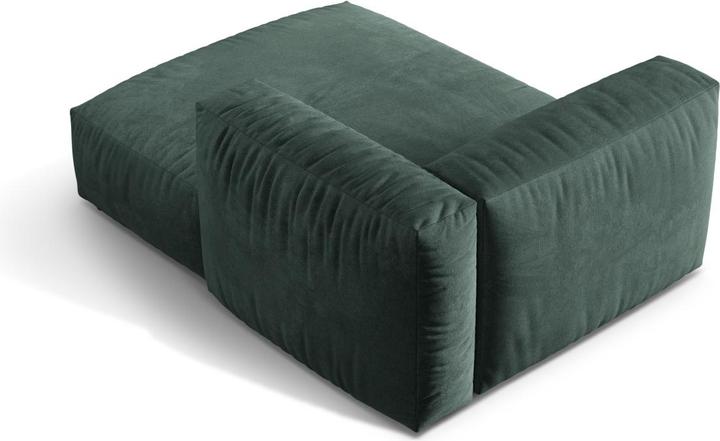 Image du produit Micadoni Chaise longue modulable droite, "Martina", 1 Place, 176x123x75 Fabriqué en Europe (Recamière)