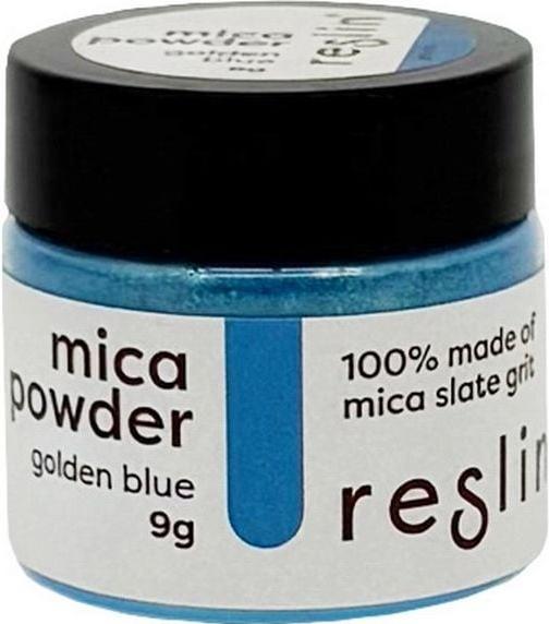 Perleffekt, Blau