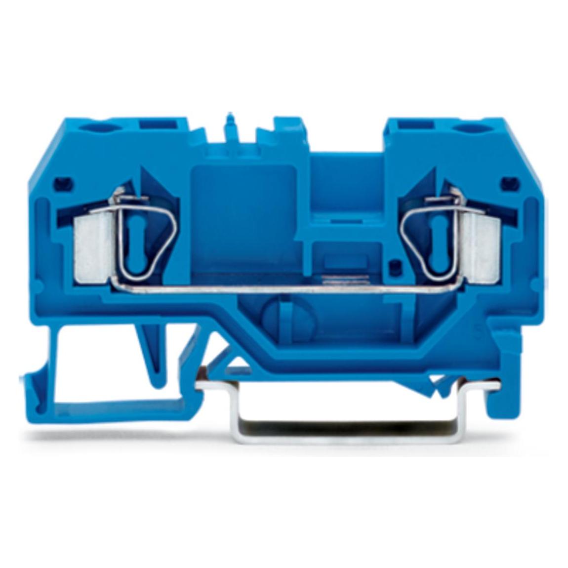 Wago Blu 2 Conductor Terminal Block 32A E, Accessori Di Elettronica + Alloggiamento,