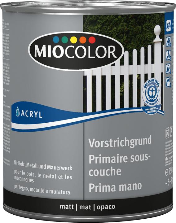 Miocolor Acrylic primer (White, 0.75 l)