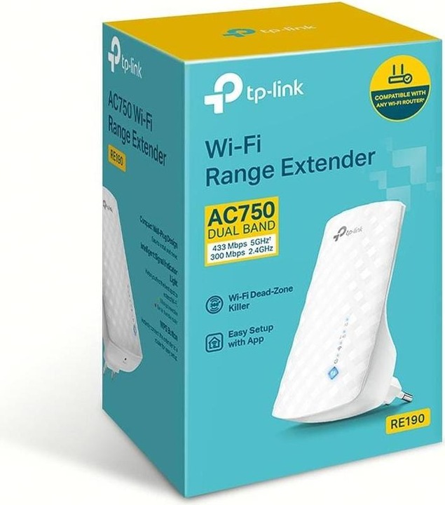 Produktbild TP-Link RE190 (433 Mbit/s, 300 Mbit/s)