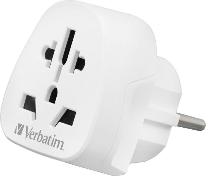 Actual product image Verbatim Travel Plug 'World to Europe