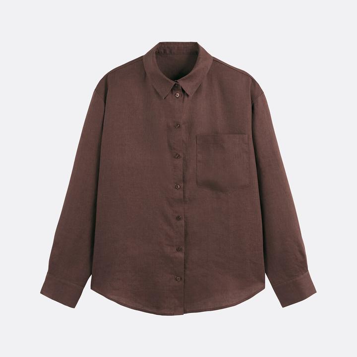 Immagine prodotto La Redoute Collections Lockeres Leinenhemd (46)