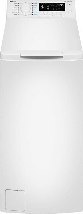 Amica WT 461 711 ws Toplader C 6kg 1000U 16Prg Aquastop 88x40x61cm (6 kg)