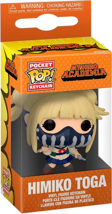 Actual product image Funko MY HERO ACADEMIA - Pocket Pop Keychains - Toga with Face Cover