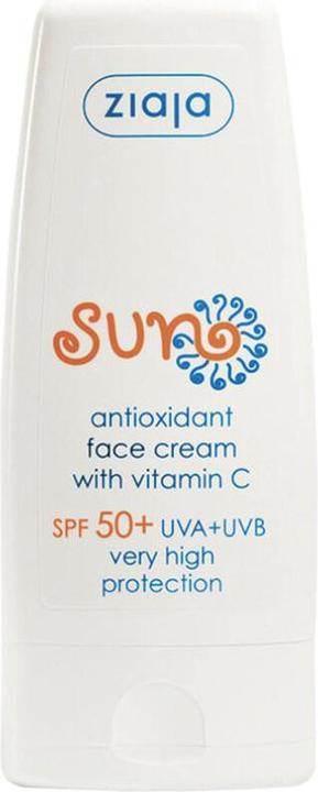 Produktbild Ziaja Antioxidant sunscreen with vitamin C SPF 50+ (Face Cream) 50 ml (Sonnencreme, SPF 50+, 50 ml)