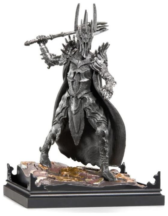 Actual product image Noble Collection Lord of the Rings Diorama Figure Sauron 17 cm
