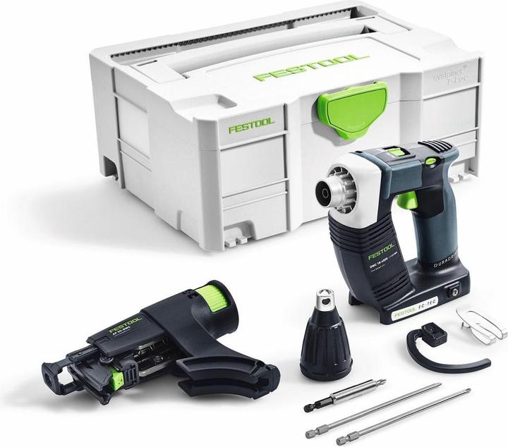 Image du produit Festool DWC 18-4500 Duradrive LI Basic Visseuse sans fil pour plaquiste avec boîtier Systainer + (Fonctionnement sur batterie)