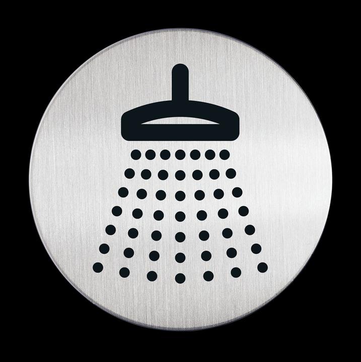 Actual product image Durable PICTO Douche Silver