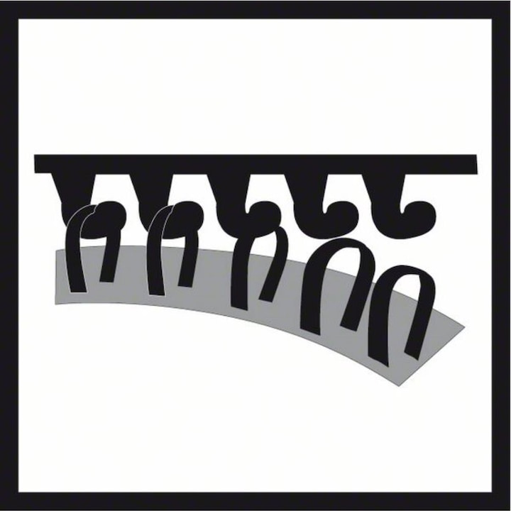 Produktbild Bosch Professional Zubehör Schleifblatt C430, 93 x 186 mm, 240, 8 Löcher, 10er-Pack (P240)
