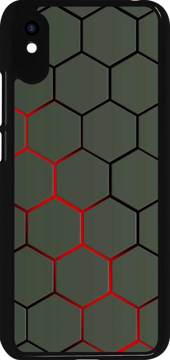 Produktbild PhoneLook Hülle Geometric Line red (Xiaomi Redmi 9A)