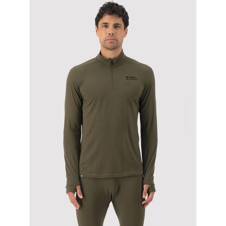 Immagine prodotto Mons Royale Cascade Merino Flex 200 1/4 Zip L/S (S)