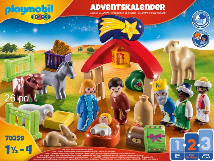 Image du produit Playmobil Crèche de Noël (70259)