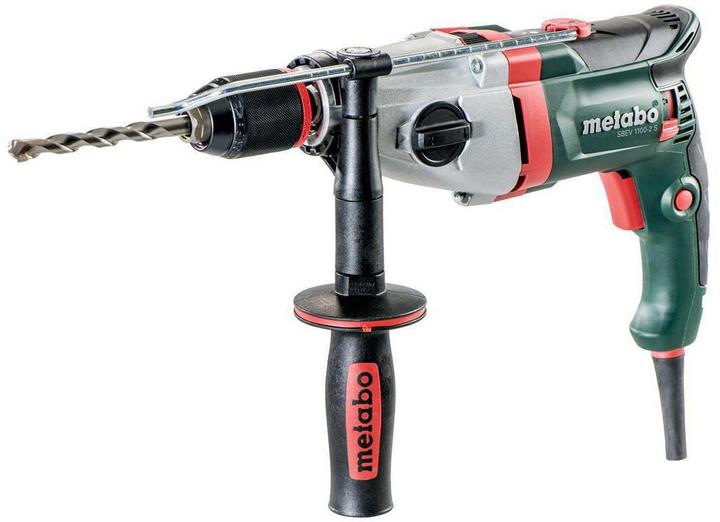 Image du produit Metabo Perceuse à percussion SBEV 1100-2 S (600784500)  mallette en plastique (Fonctionnement sur secteur)