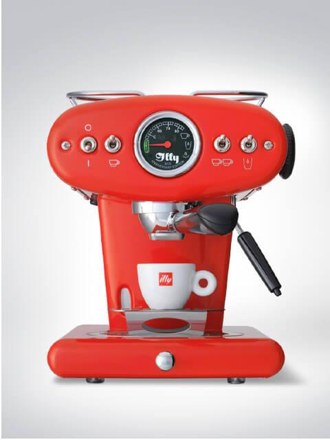 Actual product image Illy X1 Anniversary red (Piperespresso)
