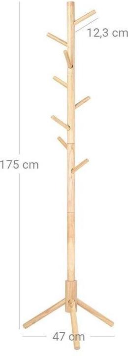 Actual product image Vasagle Coat rack