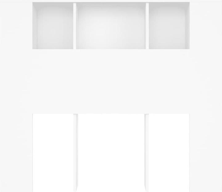 Actual product image vidaXL Kopfteilschrank (120 x 18.5 x 104.5 cm)