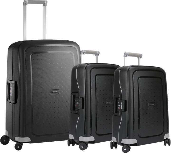 Immagine prodotto Samsonite S'cure Spinner 55+69+55cm Nero Kofferset (79 l)
