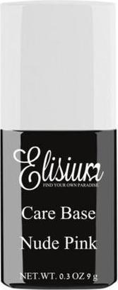 Elisium Care Base Base For Hybrid Varnish Nude Pink 9G (Nude Pink, Base coat)