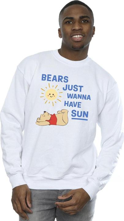 Immagine prodotto Disney Winnie The Pooh Bears Just Wanna Have Sun Felpa Uomo (XL)