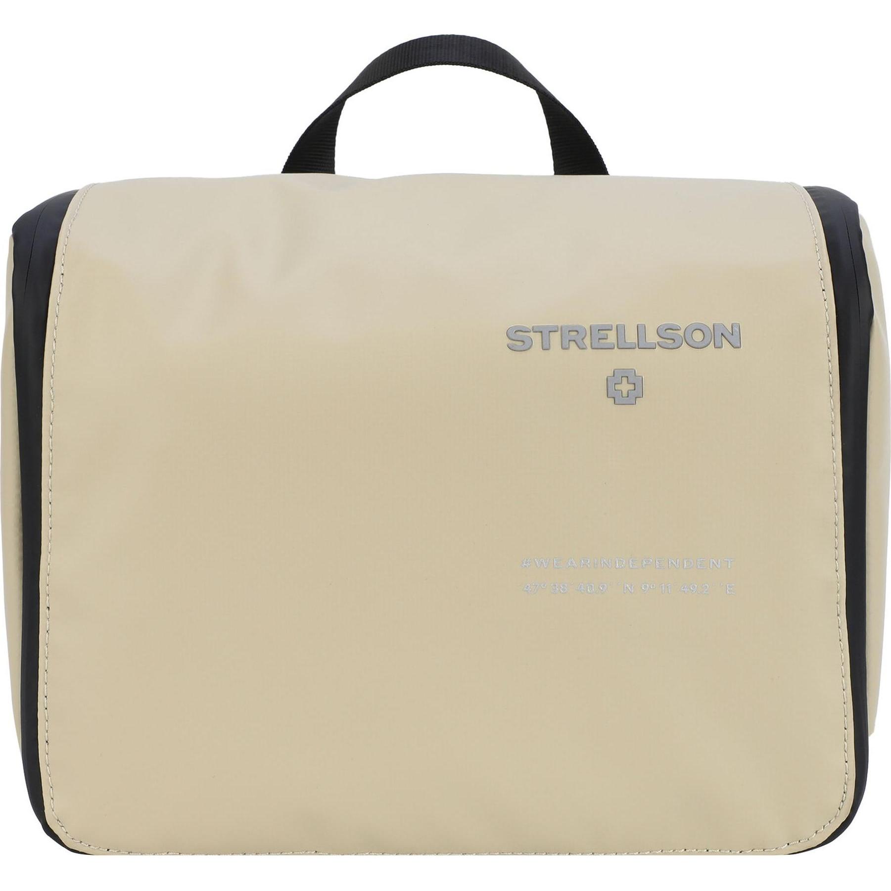 Strellson, Necessaire, stockwell 2.0 benny washbag lhz, Beige, (7 l)