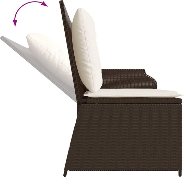 Produktbild vidaXL 10-tlg. Garten-Lounge-Set mit Kissen