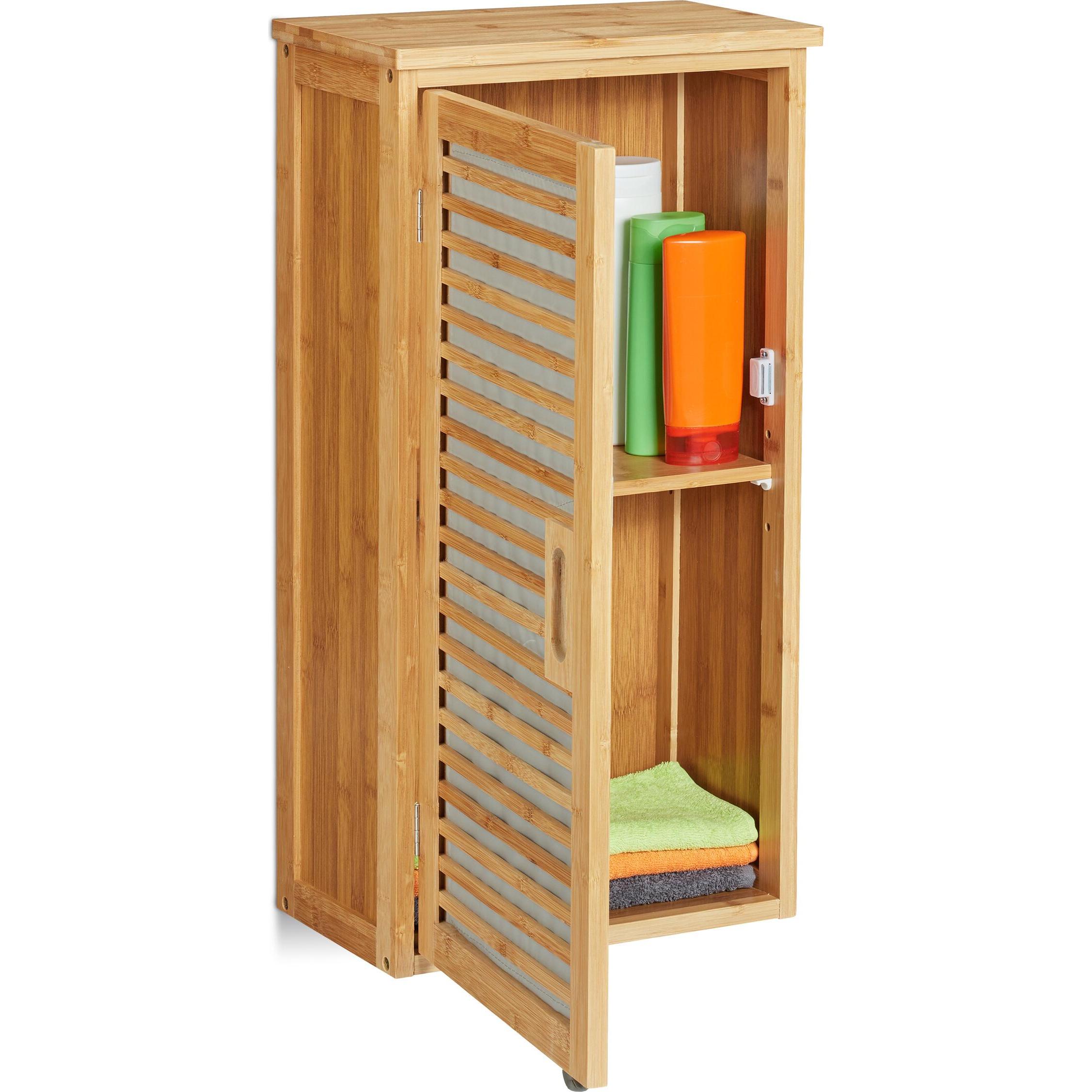 Relaxdays, Badezimmerschrank, Hängeschrank (35 x 20 x 66 cm)