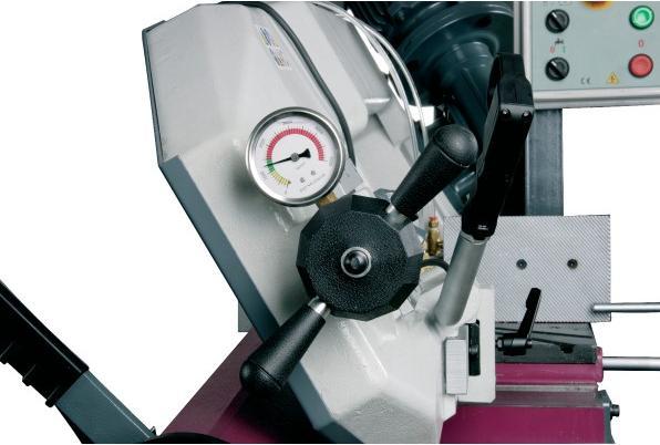 Actual product image Optimum Optisaw metal band saw S275N up to 60° with 2 adjustable band saw blade speeds 45