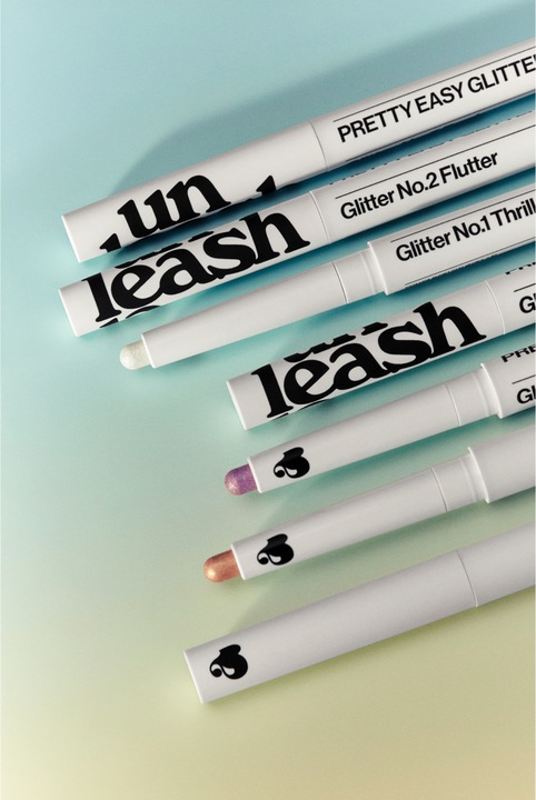 Actual product image Unleashia Pretty Easy Glitter Stick NO.2 Flutter