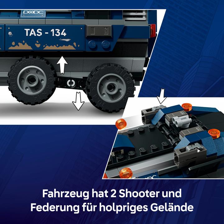 Actual product image LEGO Spider-Man chases the prison van (LEGO Marvel)