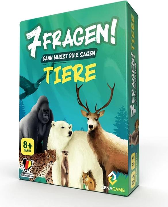 Produktbild Zenagame 7 Fragen! Tiere (Deutsch, 2 - 6 Spieler)