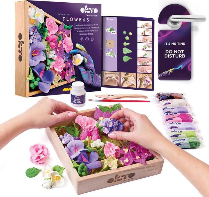 Produktbild Okto Wood&Craft Blumen selber machen Inspiration 7027