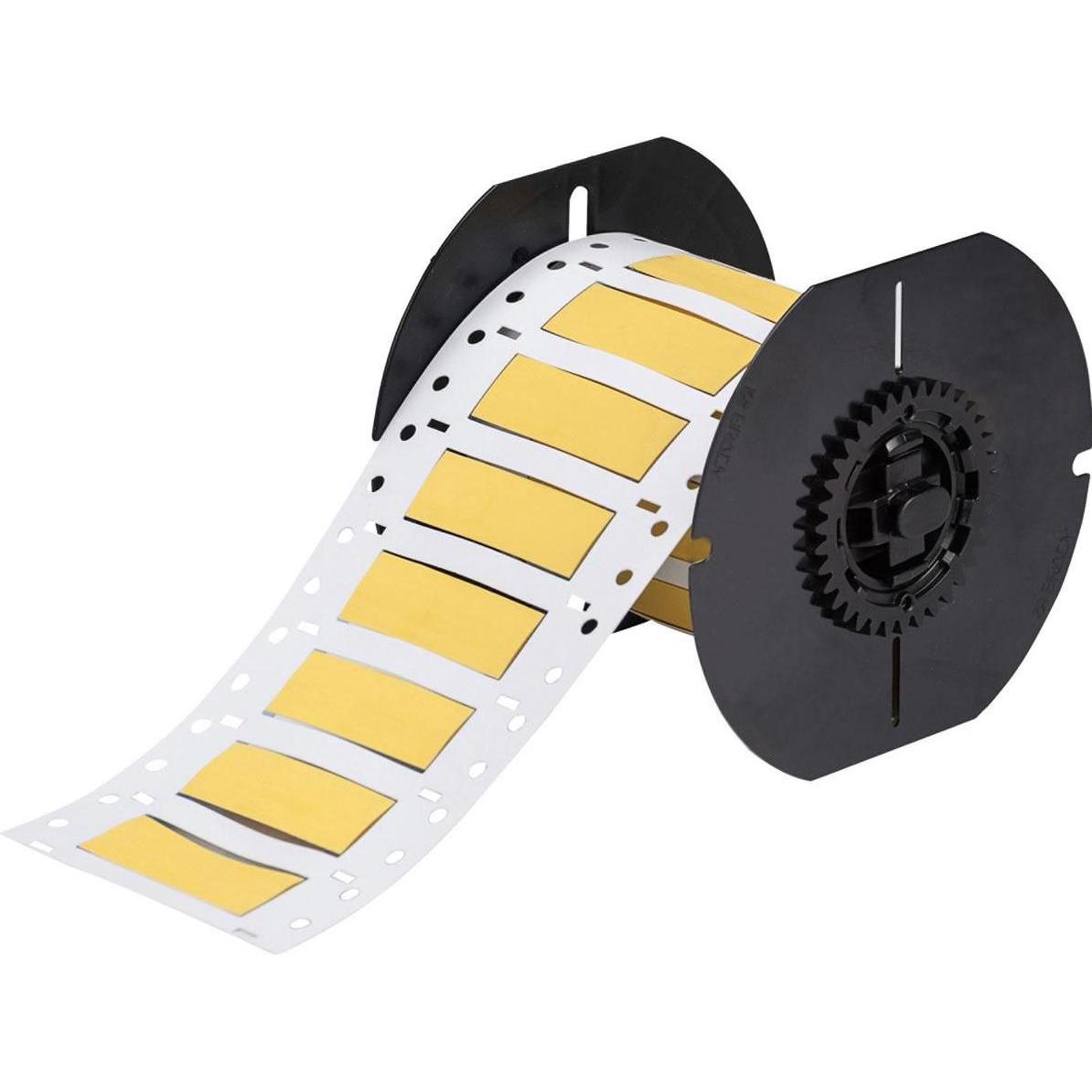 Brady, Etiketten, B33D-375-2-7641Y, Low Smoke Zero Halogen PermaSleeve, Polyolefin, Gelb, matt, 50.80 x 16.38