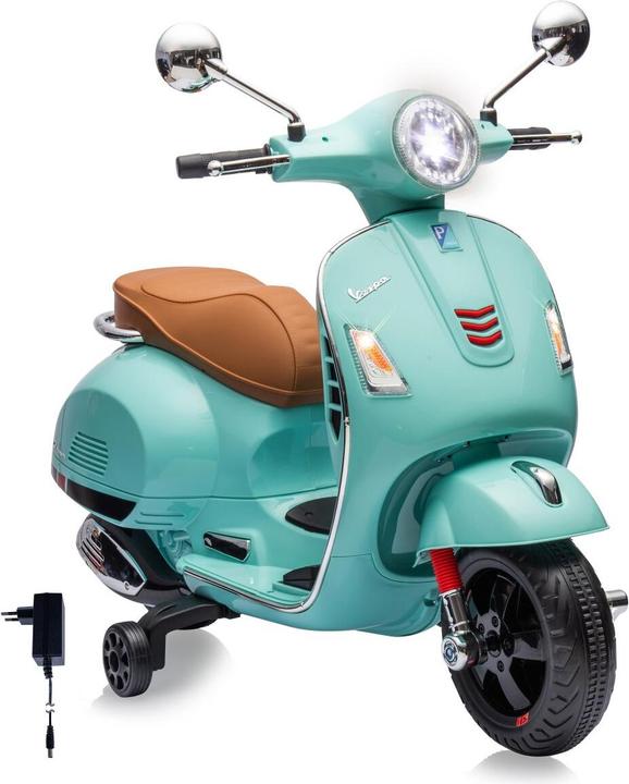 Jamara Ride-on Vespa GTS 125 mintgrün Li-Power 12.6 (12.60 V)