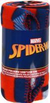 Produktbild Procos Spiderman Cozy Web Fleece Bettdecke 100x150cm (150 x 100 cm)