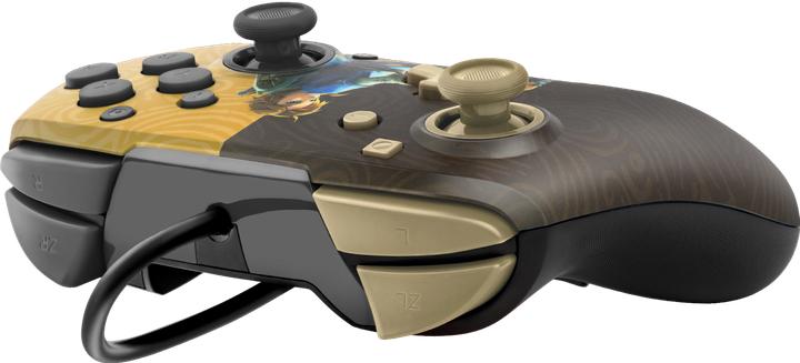 Image du produit PDP Controller Faceoff Deluxe+Audio Zelda Switch (Switch OLED, Switch)