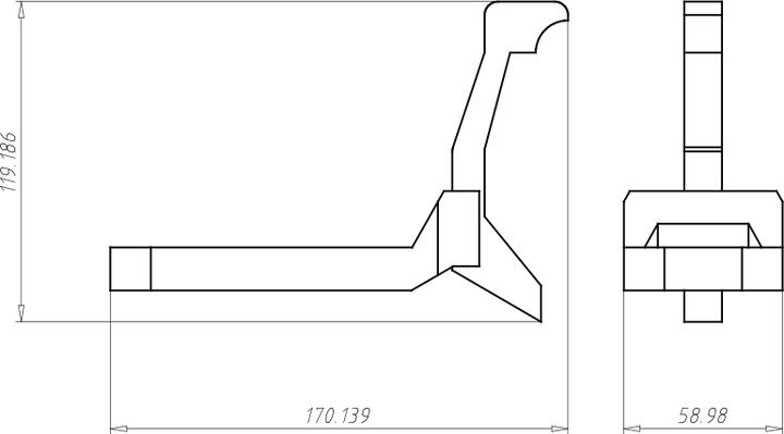 Actual product image Kaiser KAI 1299-65 Installation housing HaloX 100 Prefix mounting set 2f