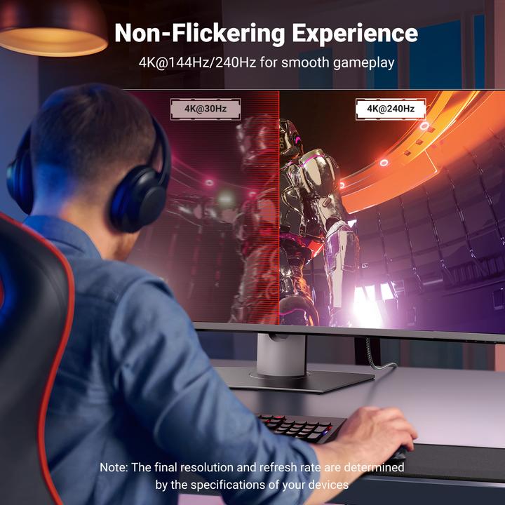 Productafbeelding Ugreen USB C – Display Port (2 m, USB Type C, DisplayPort)