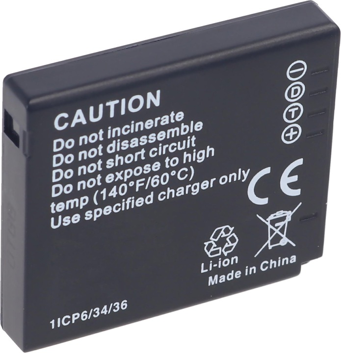 Produktbild Panasonic Akku DMW-BCF10, DMW-BCF10E, BCF-10, CGA-S/106C,, CGA-S106C (Akku)