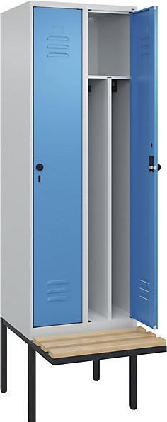 Light blue RAL 5012, Light grey RAL 7035