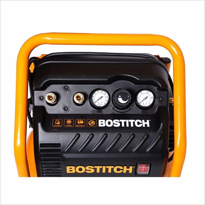 Productafbeelding Bostitch RC10SQ-E Bouwplaatscompressor 9,4 liter / 1,5 pk / 13,78 bar / 230 V uiterst stil (9.40 l, 13.78 bar)